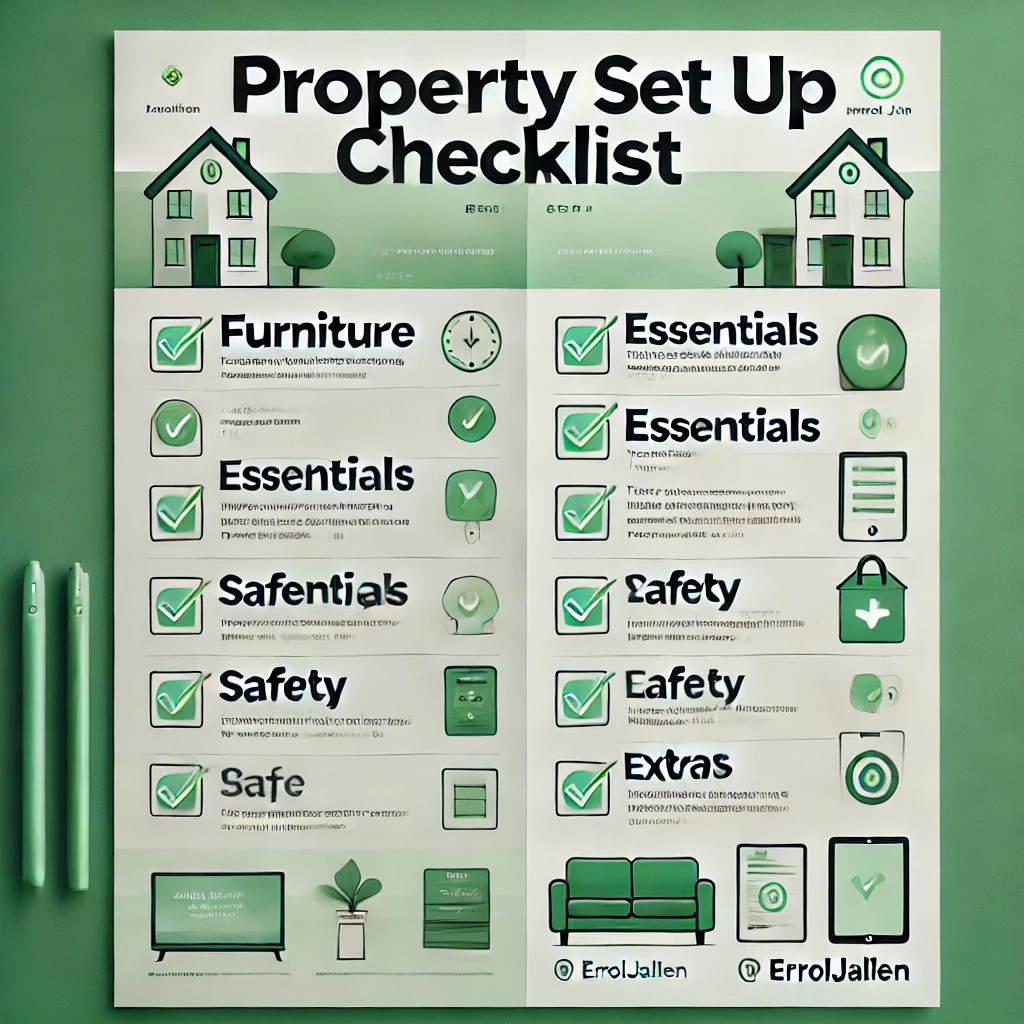 Property Set Up Checklist cover